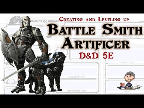 D&D Battle Smith Artificer 5E Character Build - Warforged Eberron
