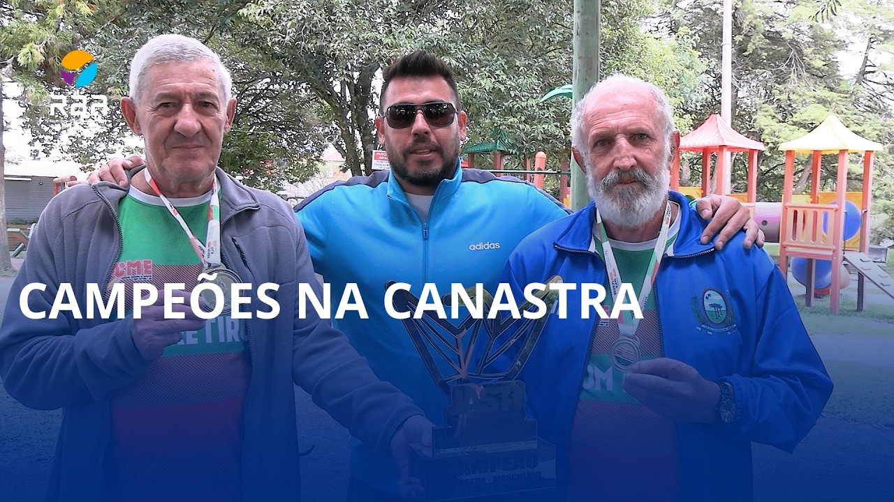 Campeões na canastra: dupla conquista título em Bom Retiro