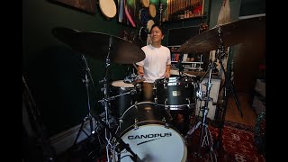 Video thumbnail for Canopus Drums Neo Vintage NV60-M1 played by Keita Ogawa by Keita Ogawa