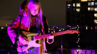 The Harshest Light performed by Torres on Brooklyn rooftop 10/26/2018