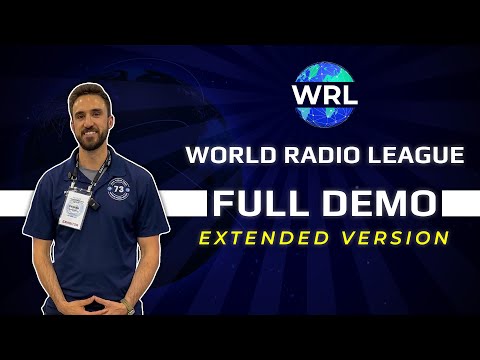 World Radio League Full Demo | Logging, Contesting & Analytics