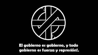 Crass - Bloody revolution (Subtitulada en español)