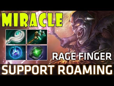Miracle Lion - Support Roaming - Rage Finger - Dota 2 7.07c