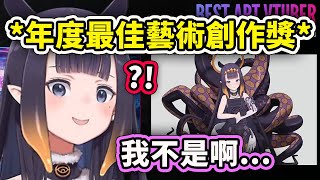 [Vtub] 恭喜Ina榮獲 年度最佳藝術創作Vtuber獎！
