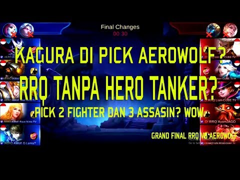 RRQ O2 VS AEROWOLF | Grand Final BEKRAF GAME PRIME 2018 TOURNAMENT | Mobile Legends Match 4