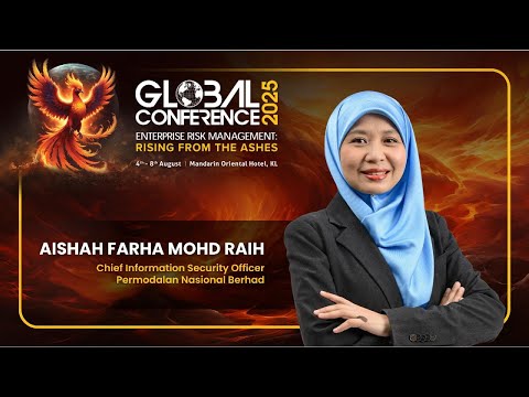 IERP® GC 2025 - Speaker introduction video - Aishah Farha