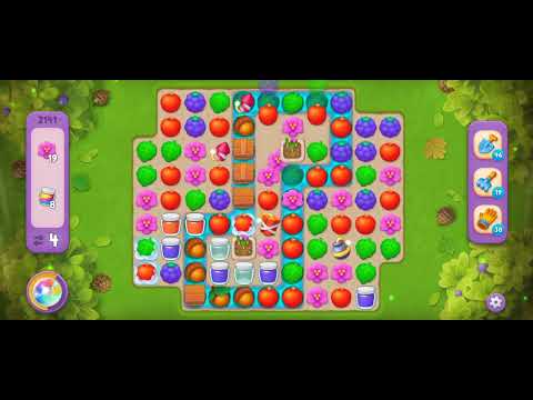 Gardenscapes Level 2141 [No booster] [Super Hard Level] #androidgameplay #gardenscapesgame #tranding