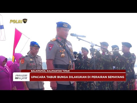 PRESISI UPDATE: POLDA KALTIM GELAR UPACARA TABUR BUNGA PERINGATI HARI BHAYANGKARA 25/06/25 (16.00)