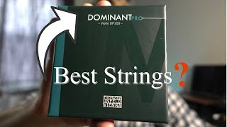 Video thumbnail for NEW Thomastik DOMINANT PRO Review - Are these the best violin strings? by Eric Mrugala Violin