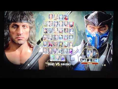 RAMBO,MILEENA,RAIN ALL FATALITIES