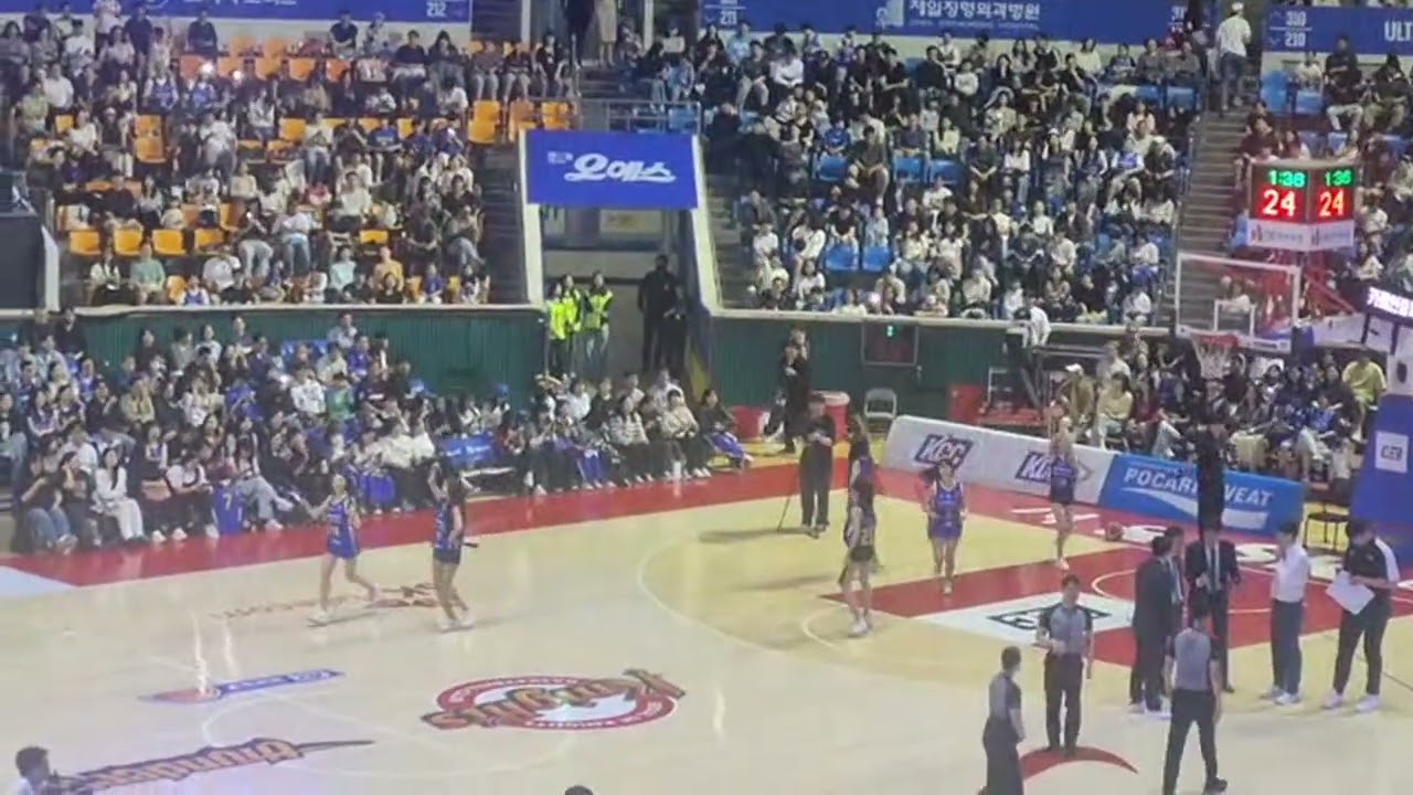 프로농구 삼성 VS 정관장 라이벌 빅매치의 하이라이트(43:19 ~ 48:19)