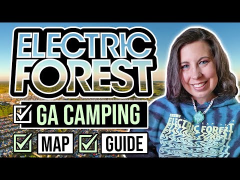 Electric Forest GA Campground Guide ⛺ Map Overview