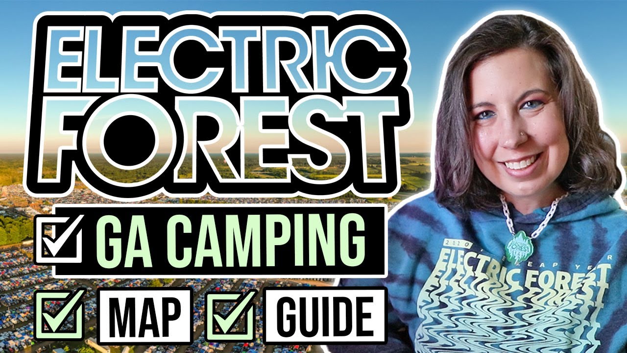 Electric Forest GA Campground Guide ⛺ Map Overview