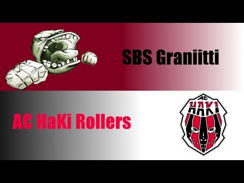 SBS Graniitti - AC HaKi Rollers, 9.10.2016 @Tuusulan Salibandyhalli, koko ottelu