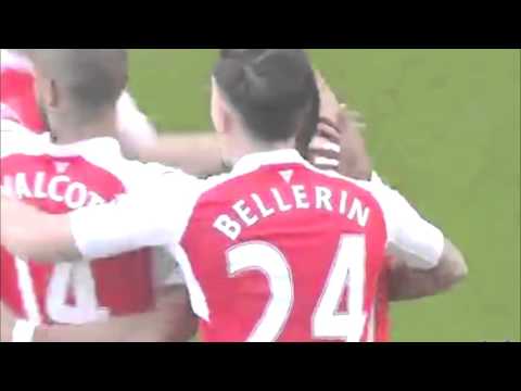 Amazing goal Alexis Sánchez Arsenal Manchester United  3-0