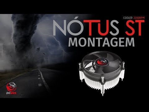 COOLER PARA PROCESSADOR - NÓTUS ST - TDP 65W - 95MM - PCYES