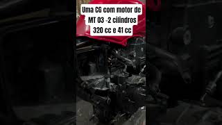 UMA CG COM MOTOR DE 41 CV#cg125 #mt03 #cg160 #duasrodas
