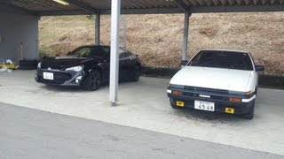preview picture of video 'Toyota 86 test drive video, AE86 Fuji Speedway, onboard camera! #lovecars'