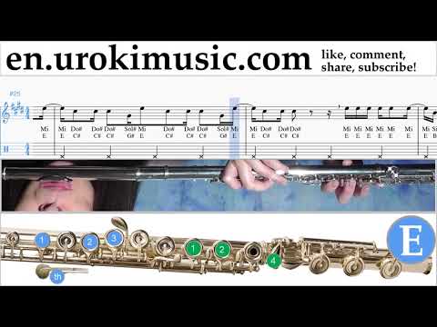 Flute lessons Silvestre Dangond Nicky Jam - Cásate Conmigo Sheet Music Tutorial Part#2 um-i352