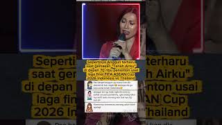 Download lagu Tangis Haru Anggun Nyanyi 'Tanah Airku' di GBK Tuai Sorotan mp3