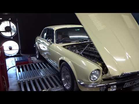 Jaguar XJC V12 5 speed manual Dyno time.. On the Rollers 1