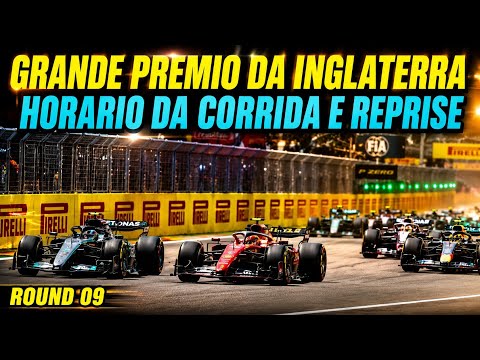 F1 2026 - GP DA GRÃ-BRETANHA - TRANSMISSÃO NA TV GLOBO E SPORTV 3