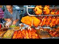Hong Kong Street Food CRAZY CANTONESE FOOD Tour In Taipei DIM SUM ROAST MEATS