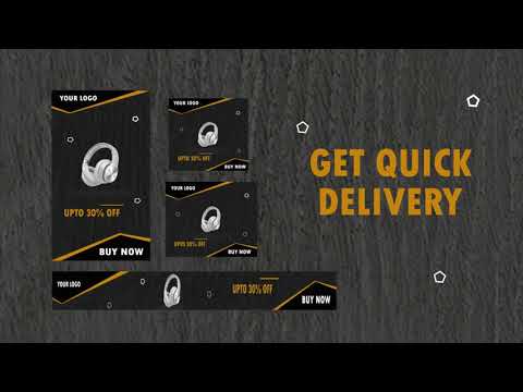 GIF Banners- Google Adwords | Video Editing | Motion Graphics