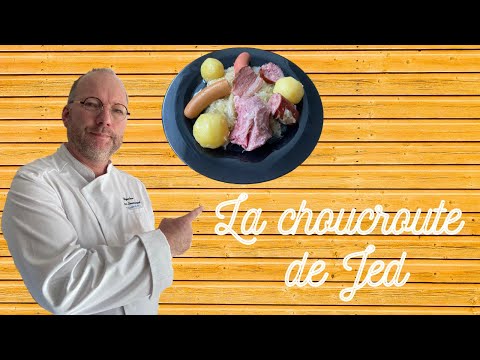 The recipe for Alsatian sauerkraut is simple, quick, easy to make and tasty.