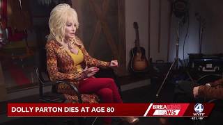 Dolly Parton dies peacefully at 80