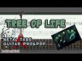 Age of Nemesis-Tree of Life Easy Electric Guitar Tutorial Tabs