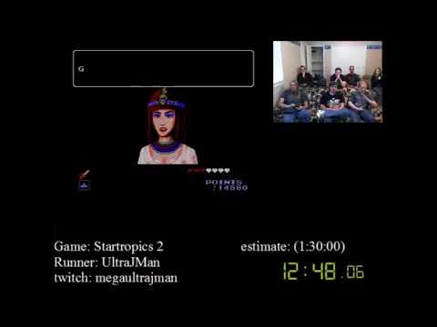 Zoda's Revenge: StarTropics II (Any%) by UltraJMan in 1:19:04 - SGDQ 2012