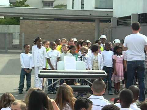 kermesse école primaire Eugène Isabey  ( chanson ) 24/06/12
