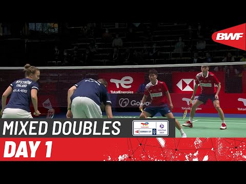 TotalEnergies BWF Sudirman Cup 2021 | Wang/Huang (CHN) vs Kaisti/Nystrom (FIN) | Group A