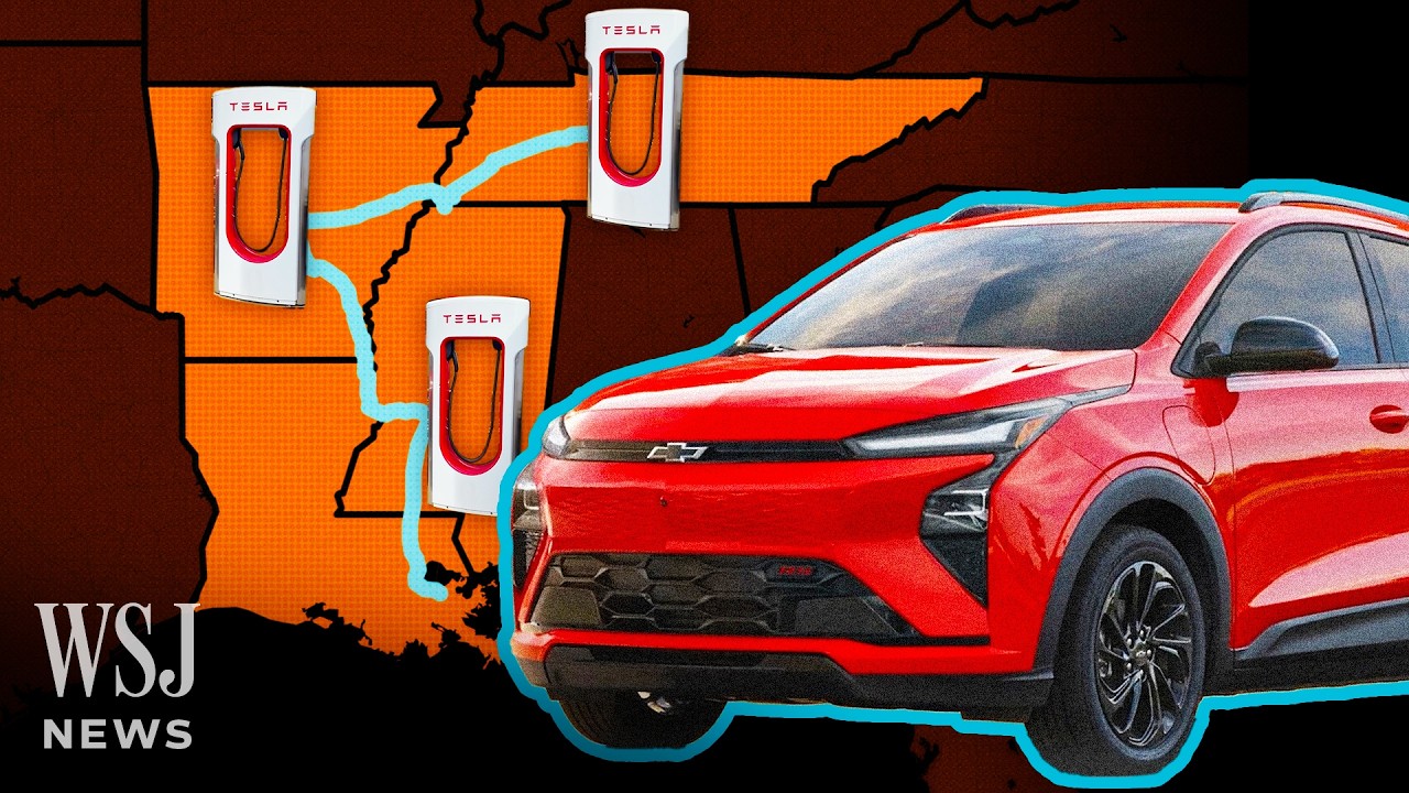 2027 Chevrolet Bolt on a road trip through the South