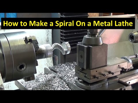 Spiral Plinth - Made on a Manual Hobby Lathe
