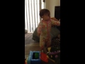 Layla Watching Barney 11 Months Old