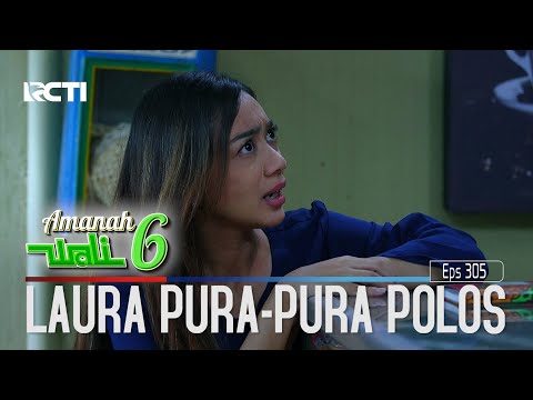 Pertanyaan Laura Bikin Nina Merasa Ada Sesuatu - Amanah Wali 6 | Eps 305 (7/7)