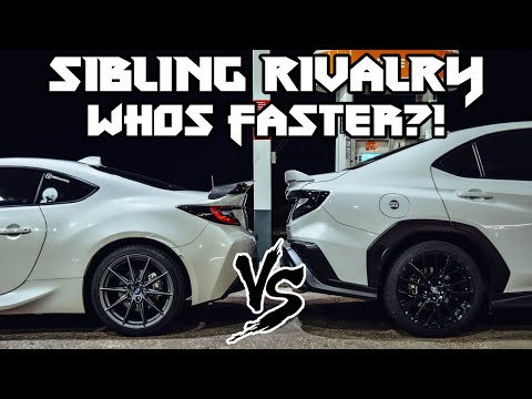 2022 WRX (Stock) vs 2023 BRZ (Stock) // Rolls+Impressions