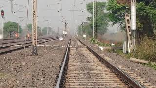 preview picture of video 'Shabti expresss 180km/speed to new delhi to Sealdah'