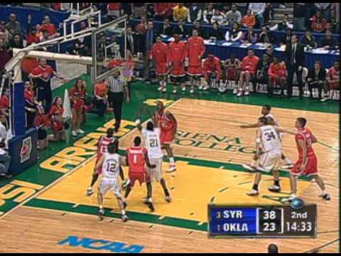 2003 NCAA Basketball Regional Final - Syracuse vs Oklahoma