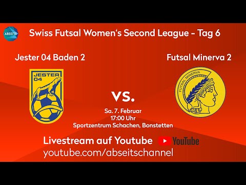 Jester 04 Baden 2 vs. Futsal Minerva 2 | Swiss Futsal Women's Second League -  Tag 6 | 07.02.2026