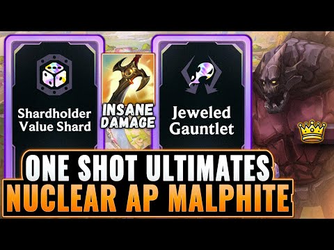 Literal One Shots: 7k Damage Crits on Malphite Ult = No Counterplay | League Arena Gameplay