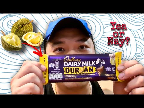 Cadbury Durian Flavor Milk Chocolate! Yea or Nay?