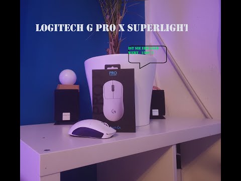 Logitech G pro X superlight| Test |  Die beste Gaming Maus?|