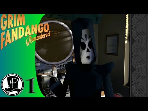 THE LAND OF THE DEAD: Let's Play - Grim Fandango Remastered Part 1