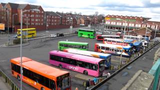 preview picture of video 'Mansfield Bus Station: 17 March 2012'