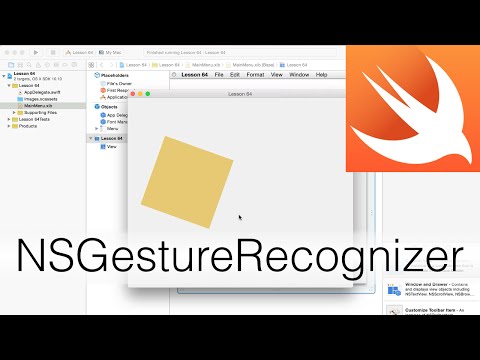 Cocoa Programming L64 - NSGestureRecognizer