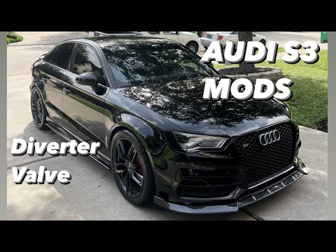 Audi Mods ECS Tuning Diverter Valve install A3/S3