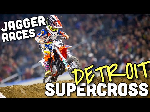 JAGGER RACING SUPERCROSS! | KTM Junior Race Detroit Michigan 2022